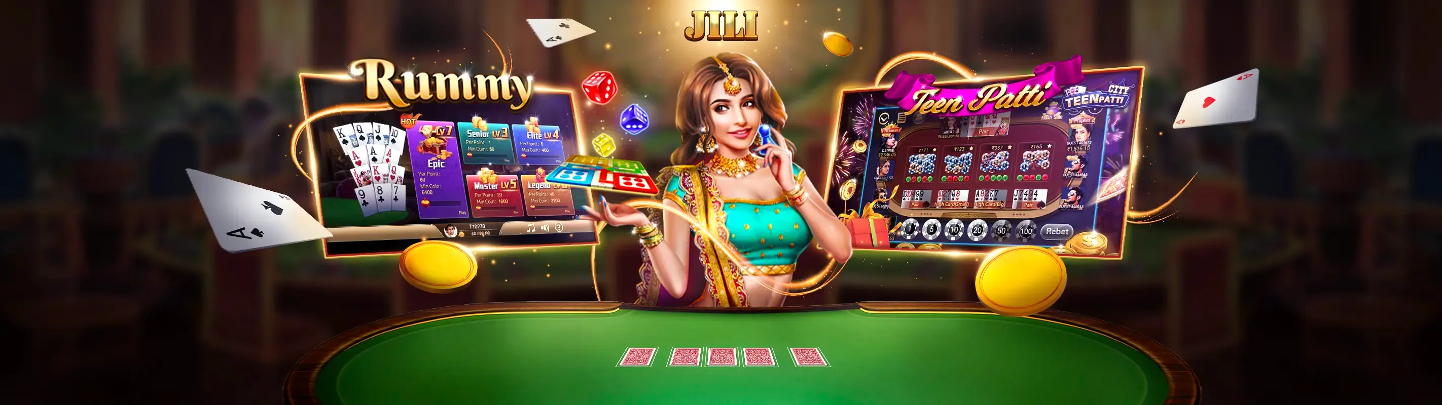 Hình ảnh sòng bạc trực tuyến Kibet Khuyến Mãi 2026 với các trò chơi casino hấp dẫn, thể hiện sự sang trọng và cơ hội thắng lớn